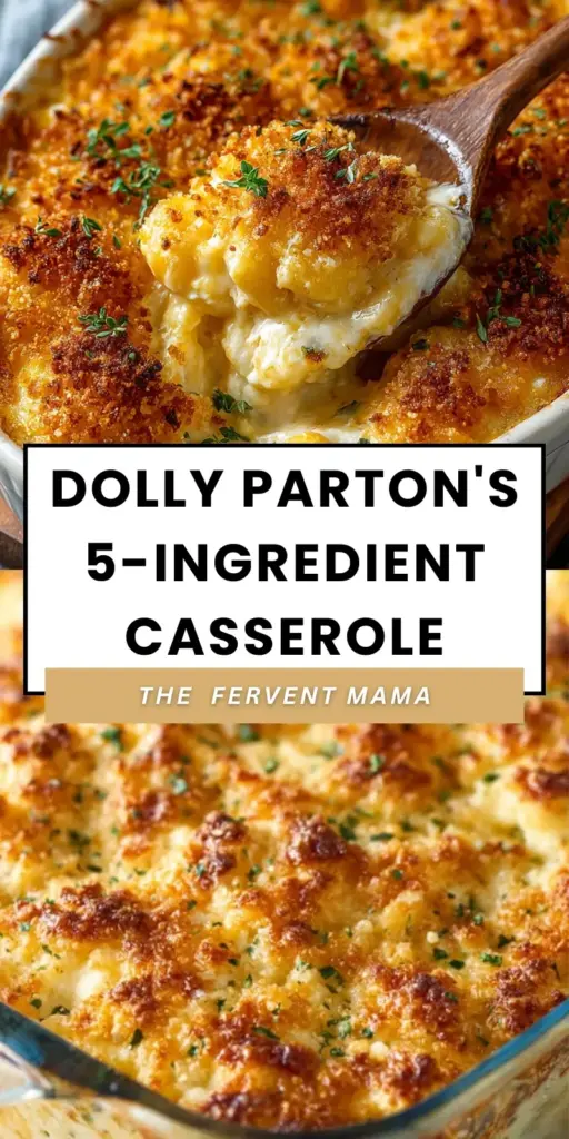 5-Ingredient Casserole: The Ultimate Rustic Layered Beef and Potato Bake 3 A rustic 5-Ingredient Casserole in a glass dish showing layers of ground beef, sliced potatoes, onions, and green peas with a caramelized tomato top. (5-Ingredient Casserole)